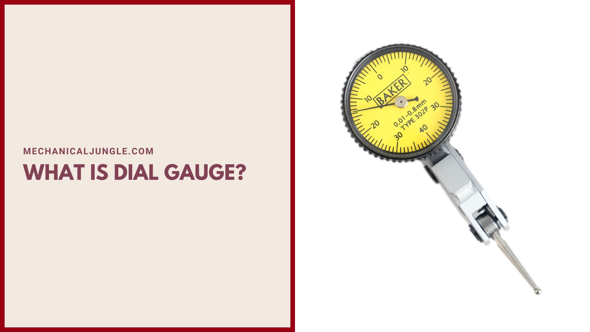 What Is Dial Gauge?