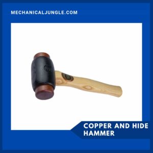 Copper and Hide Hammer