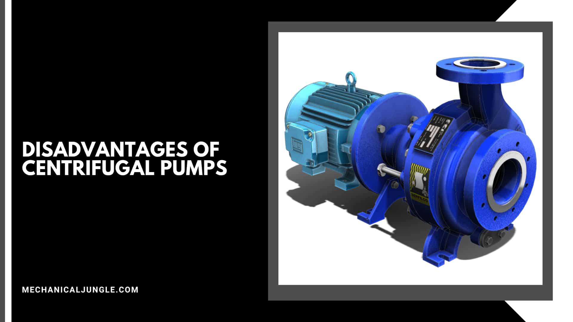 Disadvantages of Centrifugal Pumps