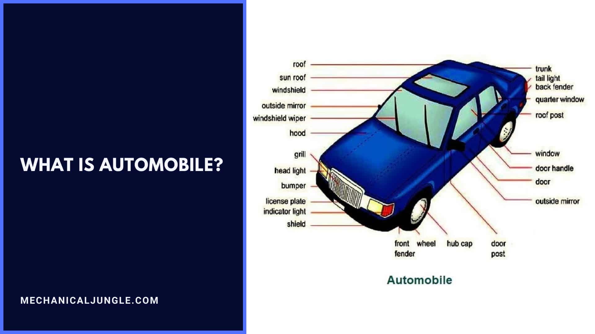 What Is Automobile?