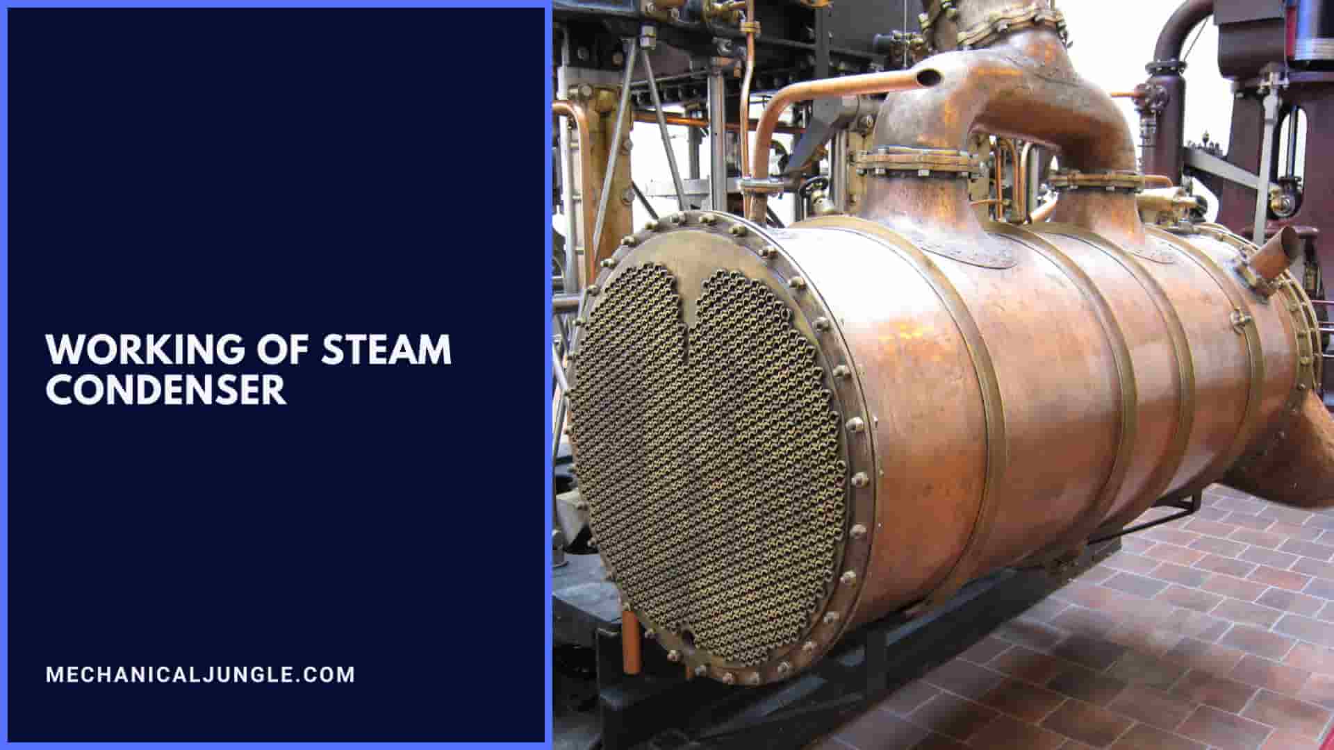 Working of Steam Condenser