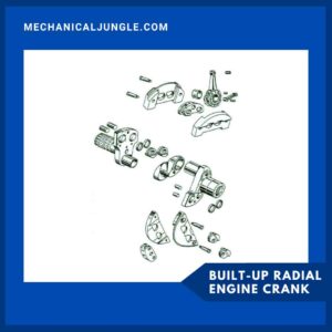 Built-Up Radial Engine Crank