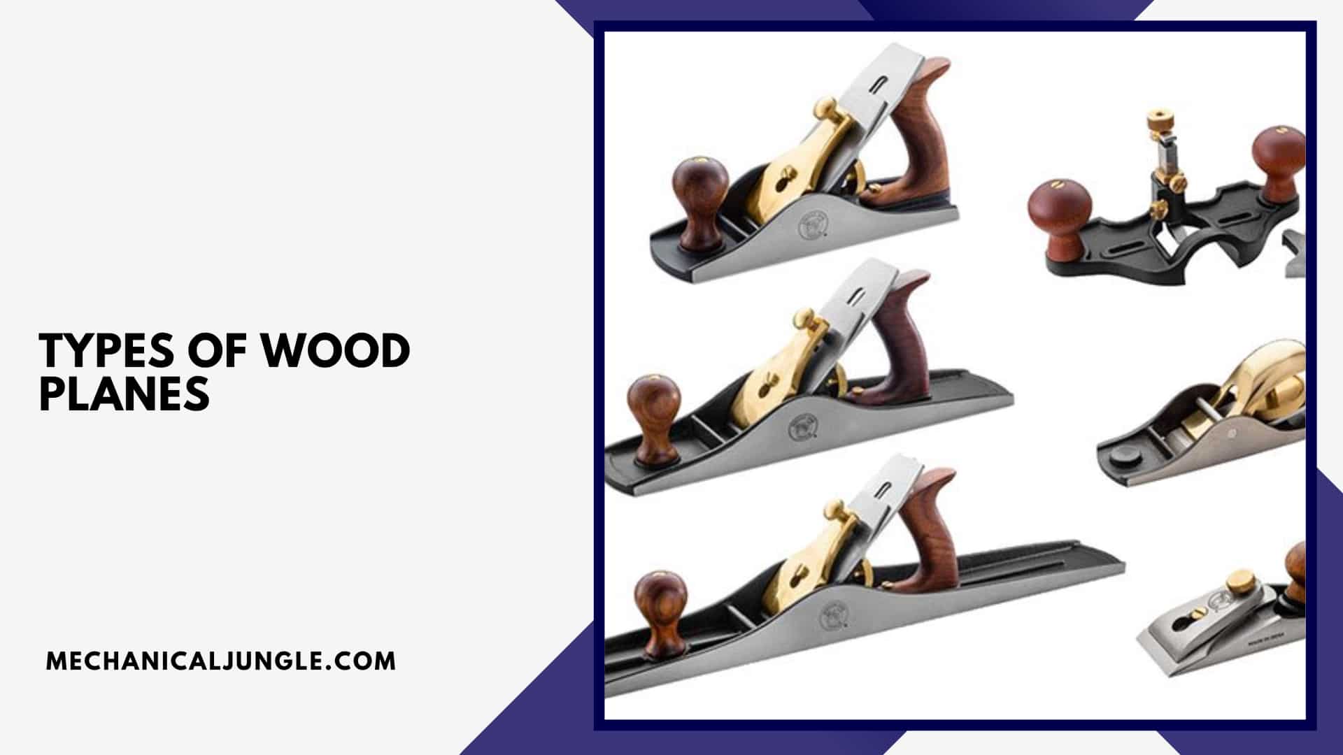 Types of Wood Planes