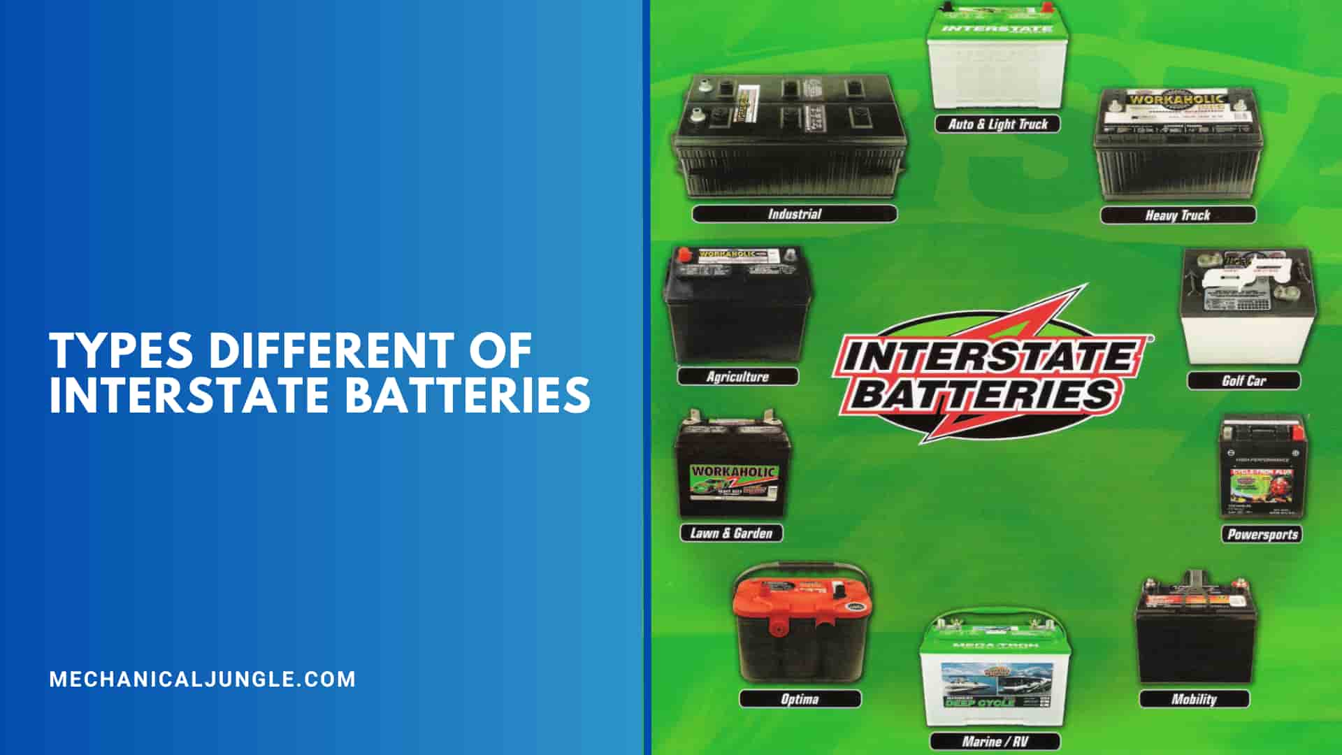 Types Different of Interstate Batteries