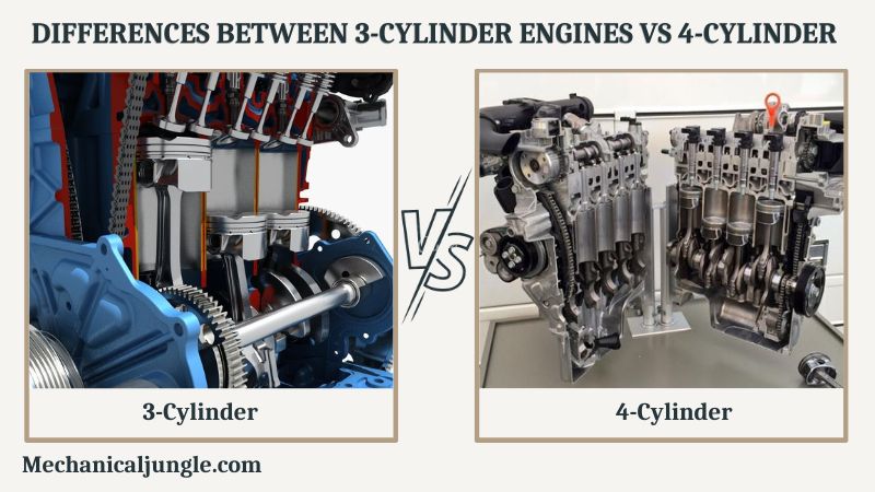 What Are the Differences Between 3 Cylinder Engines Vs 4 Cylinder Engines