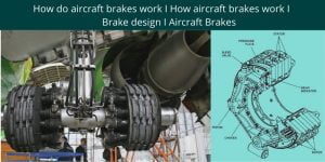 How do aircraft brakes work