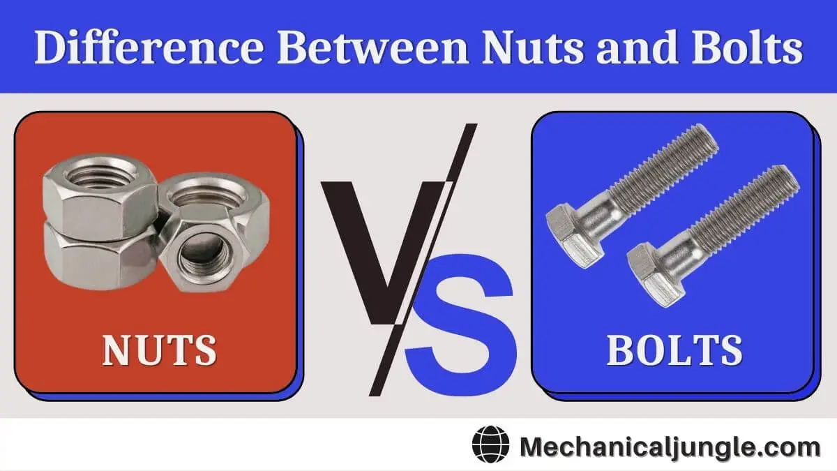 Difference Between Nuts and Bolts