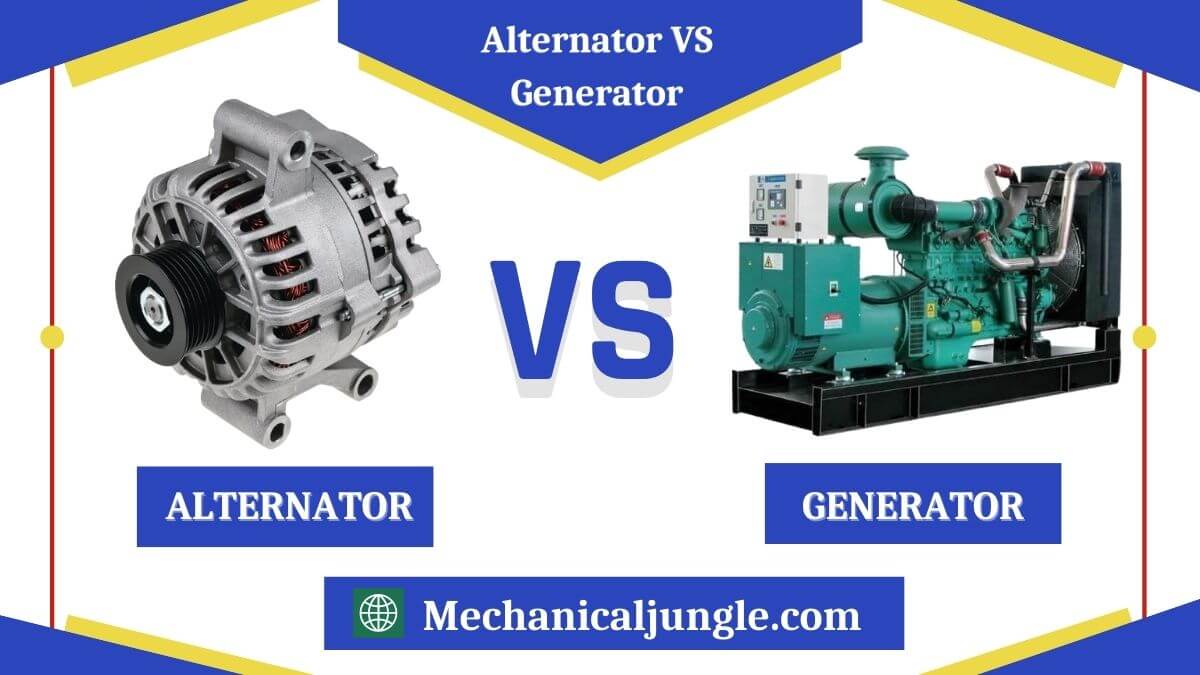 Alternator VS Generator