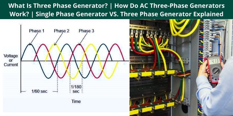 What Is Three Phase Generator How Do AC Three-Phase Generators Work Single Phase Generator VS. Three Phase Generator Explained