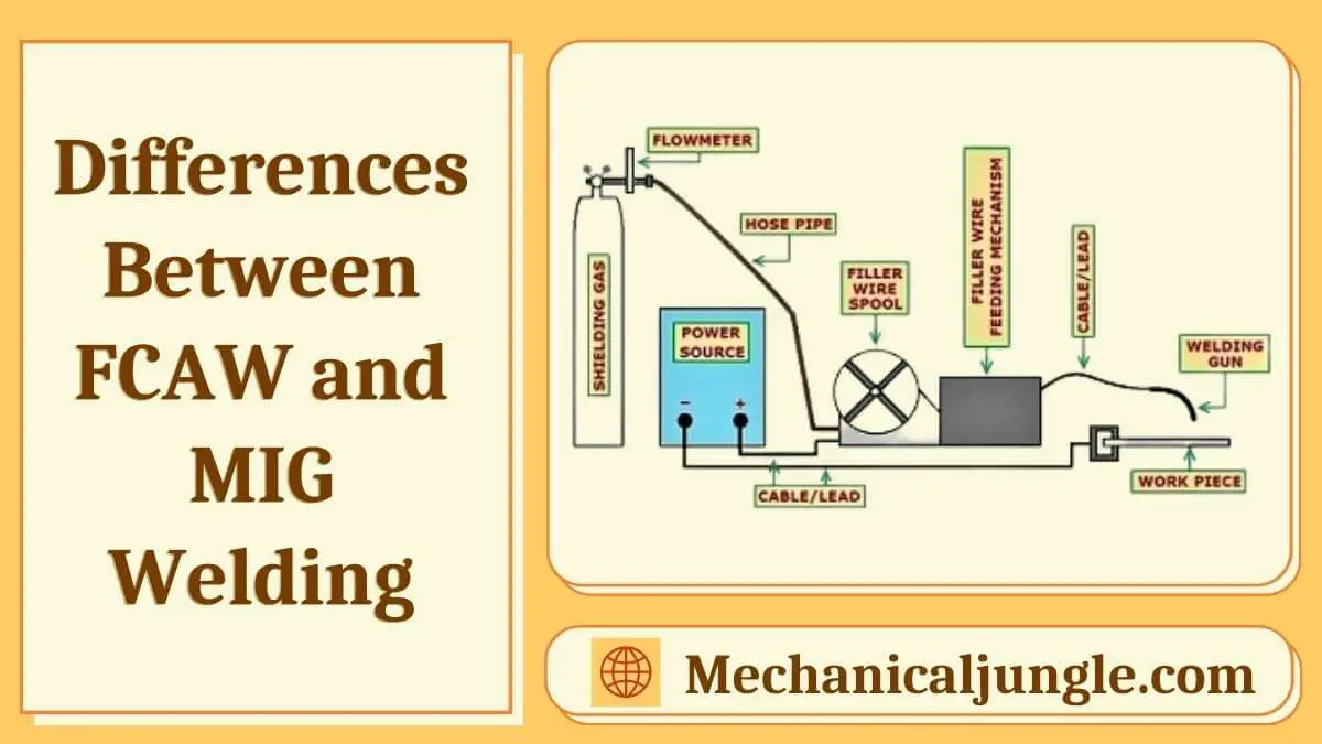 Differences Between FCAW and Mig Welding