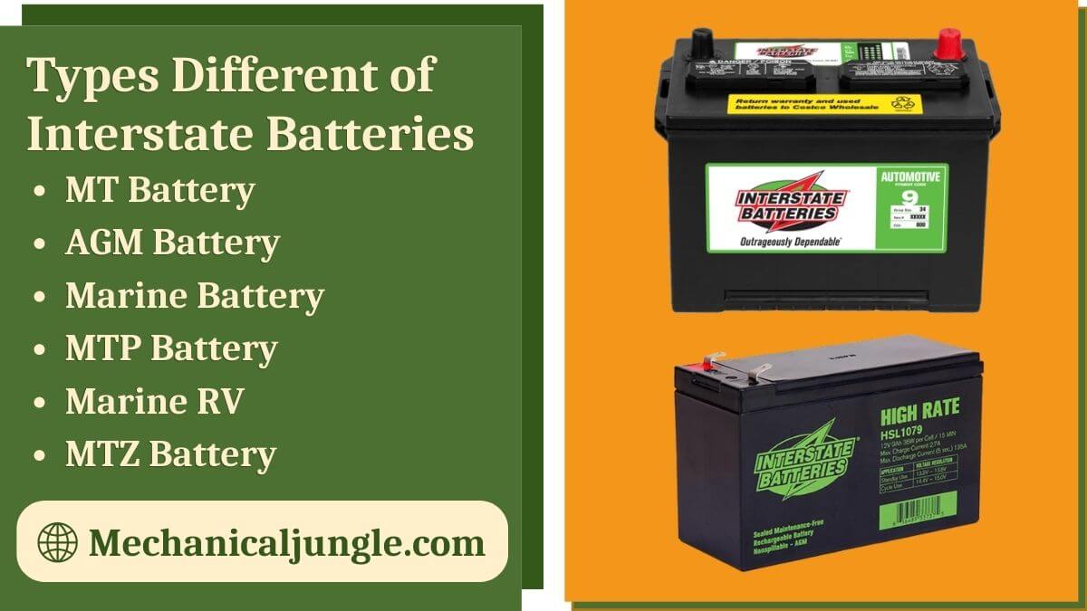 Types Different of Interstate Batteries