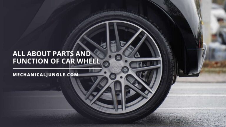 All about parts and function of car wheel