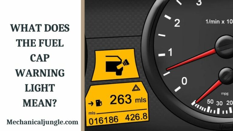 What Does the Fuel Cap Warning Light Mean