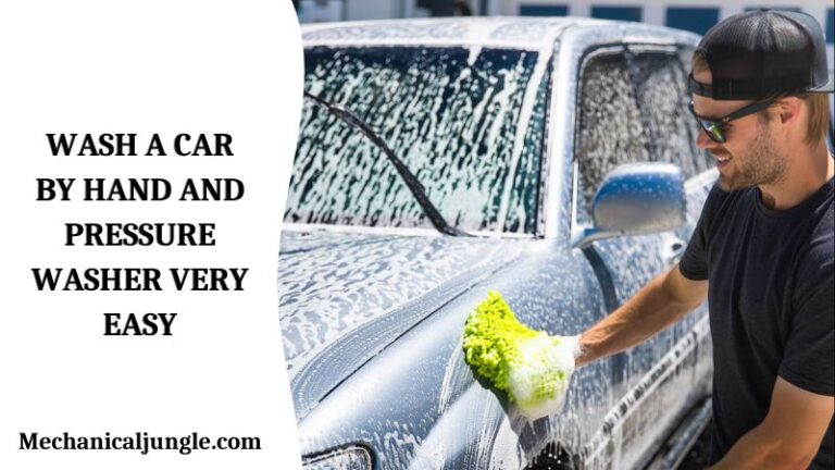 Wash a Car by Hand and Pressure Washer Very Easy